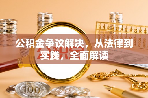 瑞丽公积金争议解决，从法律到实践，全面解读