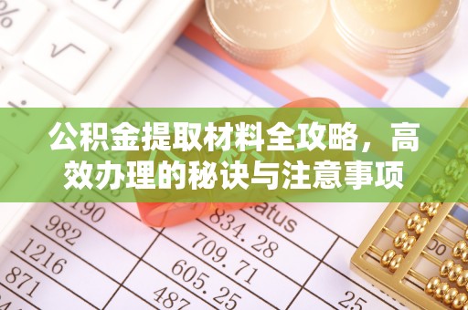 瑞丽公积金提取材料全攻略，高效办理的秘诀与注意事项