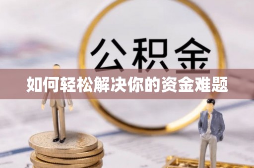 瑞丽如何轻松解决你的资金难题
