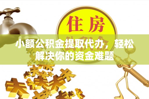 瑞丽小额公积金提取代办，轻松解决你的资金难题