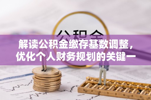 瑞丽解读公积金缴存基数调整，优化个人财务规划的关键一步