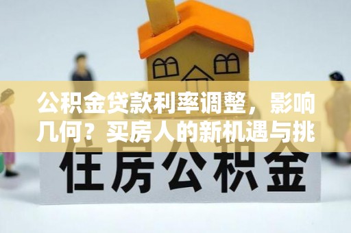 瑞丽公积金贷款利率调整，影响几何？买房人的新机遇与挑战