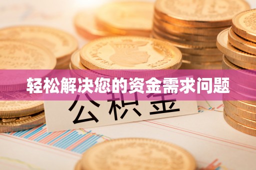 瑞丽轻松解决您的资金需求问题