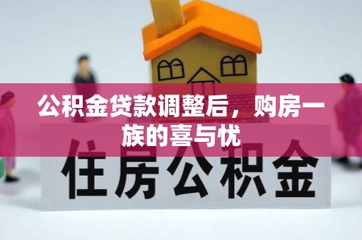 瑞丽公积金贷款调整后，购房一族的喜与忧