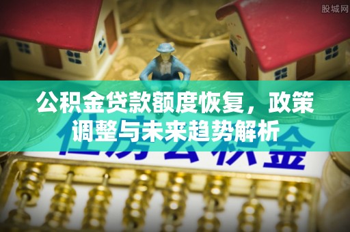 瑞丽公积金贷款额度恢复，政策调整与未来趋势解析