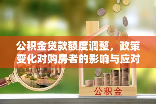 瑞丽公积金贷款额度调整，政策变化对购房者的影响与应对策略