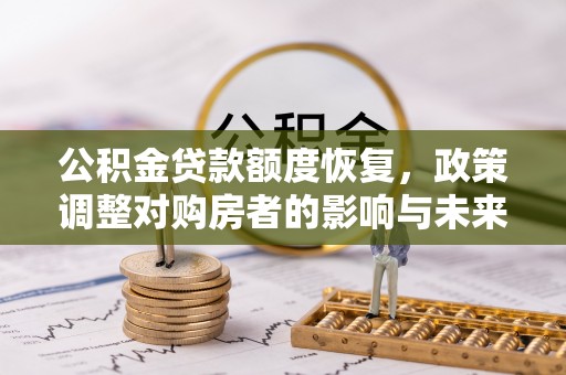 瑞丽公积金贷款额度恢复，政策调整对购房者的影响与未来展望