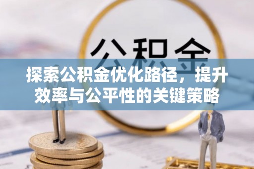 瑞丽探索公积金优化路径，提升效率与公平性的关键策略