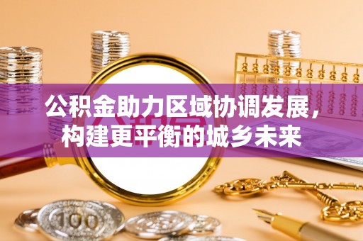 瑞丽公积金助力区域协调发展，构建更平衡的城乡未来