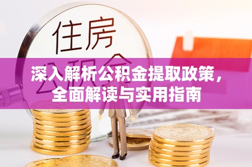 瑞丽深入解析公积金提取政策，全面解读与实用指南