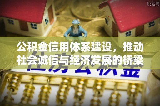 瑞丽公积金信用体系建设，推动社会诚信与经济发展的桥梁