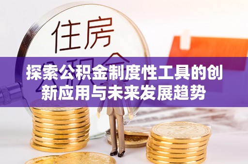 瑞丽探索公积金制度性工具的创新应用与未来发展趋势