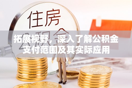 瑞丽拓展视野，深入了解公积金支付范围及其实际应用