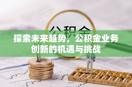 瑞丽探索未来趋势，公积金业务创新的机遇与挑战