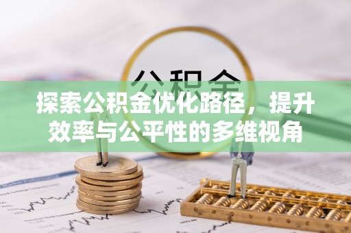 瑞丽探索公积金优化路径，提升效率与公平性的多维视角