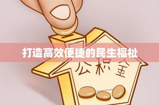 瑞丽打造高效便捷的民生福祉