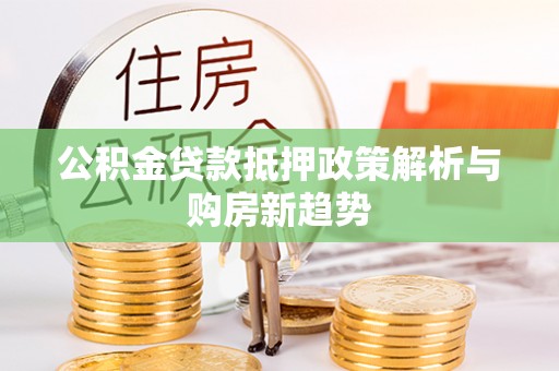 瑞丽公积金贷款抵押政策解析与购房新趋势