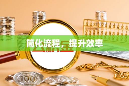 瑞丽简化流程，提升效率