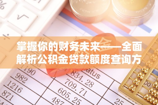瑞丽掌握你的财务未来——全面解析公积金贷款额度查询方法