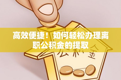 瑞丽高效便捷！如何轻松办理离职公积金的提取