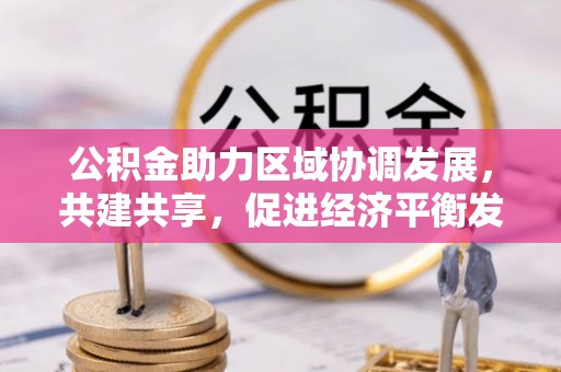 瑞丽公积金助力区域协调发展，共建共享，促进经济平衡发展
