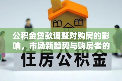 瑞丽公积金贷款调整对购房的影响，市场新趋势与购房者的选择