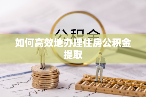 瑞丽如何高效地办理住房公积金提取