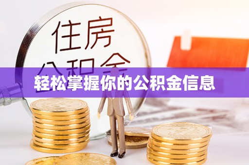 瑞丽轻松掌握你的公积金信息